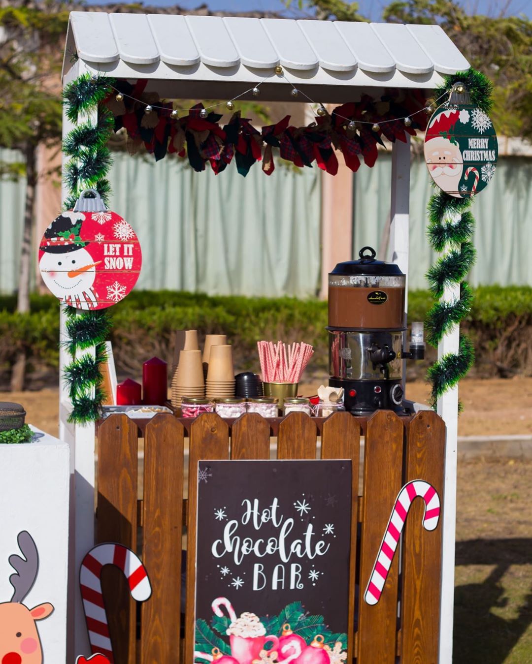 Hot Cocoa Cart