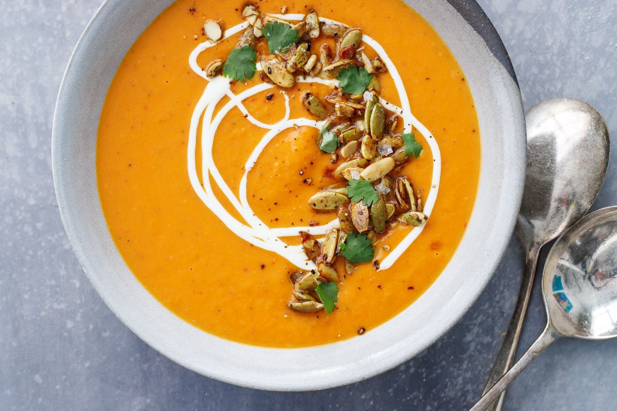 Pumpkin Soup Recipe.